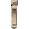Ekena Millwork Legacy Arts and Crafts Rough Sawn Bracket w/ Offset Brace, Douglas Fir, 6"W x 22"D x 26"H BKT0604X22X26LEC03RDF - alternate 3